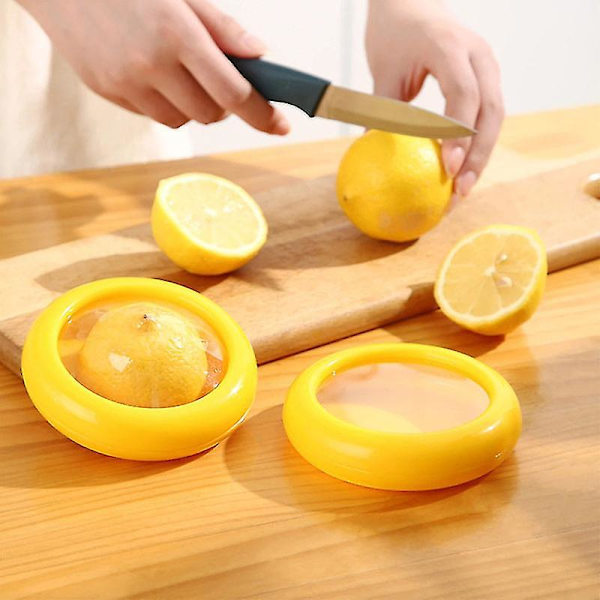 Frukt Grönsaksformade Savers Förvaring För Kylskåp, Avokado Saver Lökhållare Tomatförvaring Citron Keeper-behållare null none