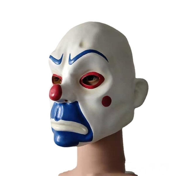 Halloween skräckmask läskig kostymfest Cosplay Clown Joker Mask Jasona)