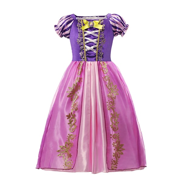 Disney Frozen Kostym Barn Elsa Prinsessa Klänning Anna Rapunzel Cosplay Kostym Baby Flickor Födelsedagsfest Kläder 2-10 År Anna Dress 7 4 Years