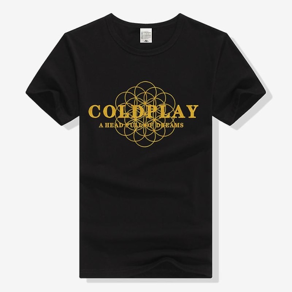 Coldplay A Head Full Of Dreams Kortärmad T-shirt - A Style XL