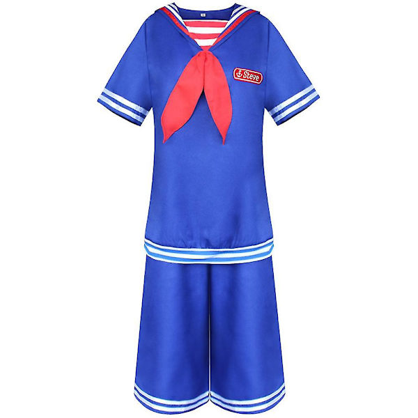 Stranger Things Säsong 4 Robin Steve Harrington Cosplay Party Herr Dam Sailor Uniform Tmall L Men