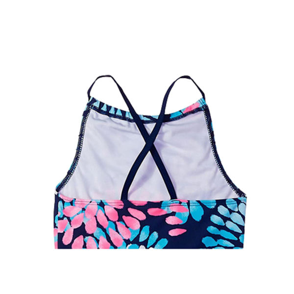 Barn Flickor Blommiga tankbyxor Bikini Set Baddräkt Strandbadkläder Sommarbaddräkt A 7-8 Years
