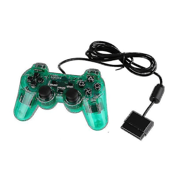 Kabelansluten Gamepad för Ps2 Double Vibration Game Controller Joypad null none