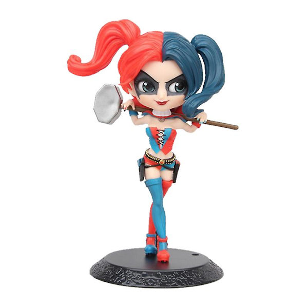 Marvel Hero Karaktär Harley Quinn Joker Superhjälte Spiderman Iron Man Pvc Actionfigur Anime Samlardocka Barnleksak C C