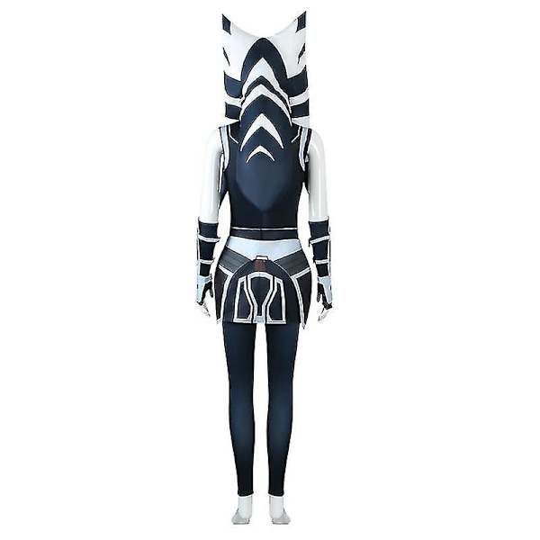 Ahsoka Tano Cosplay Kostym För Vuxna Och Barn Halloween Fancy Dress Karneval Kostym Set With hat S