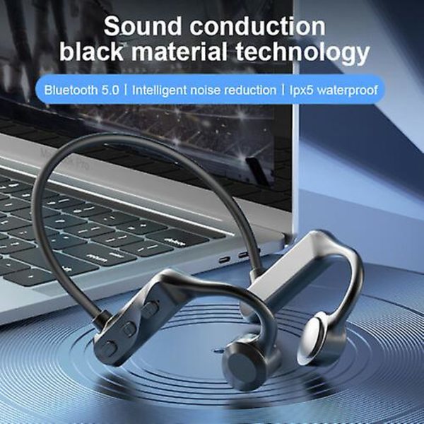 Benledningshörlurar Simning Bluetooth Open Ear Trådlöst sportheadset Ipx5 Vattentät Mp3-spelare Green