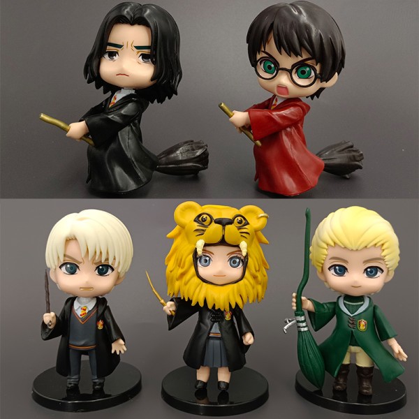 5 st 10 cm Harry Potter figur 5 pack B