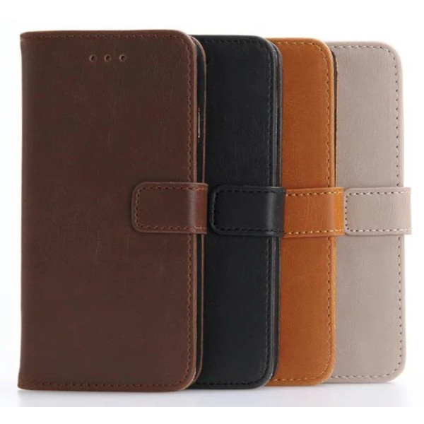 iPhone X/XS | Case i Läderimitation, flera färger! Svart Apple iPhone X