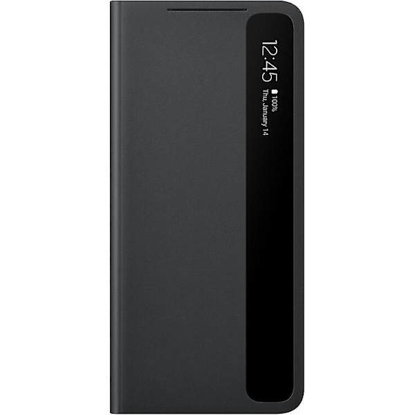 Samsung Clear View Flip Cover EF-ZG996 för Galaxy S21 Plus och 5G - Svart null none