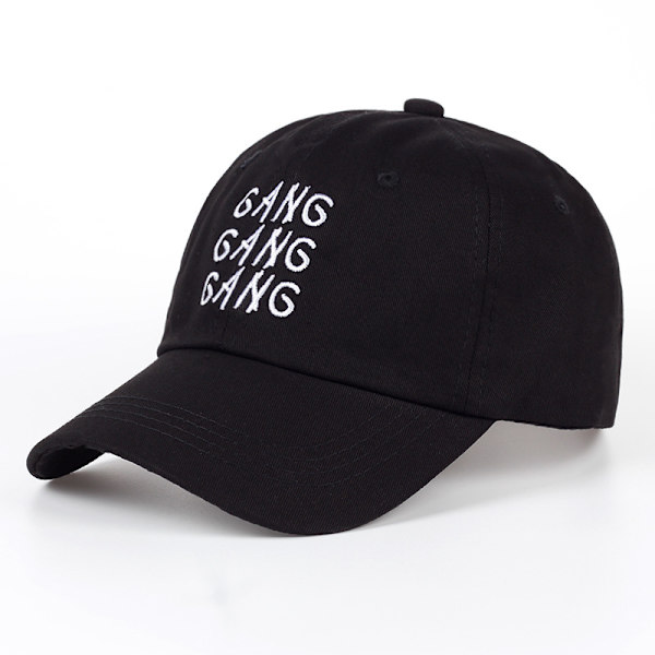 Broderad baseballkeps Böjd hatt för damer Visir Daddy Hat