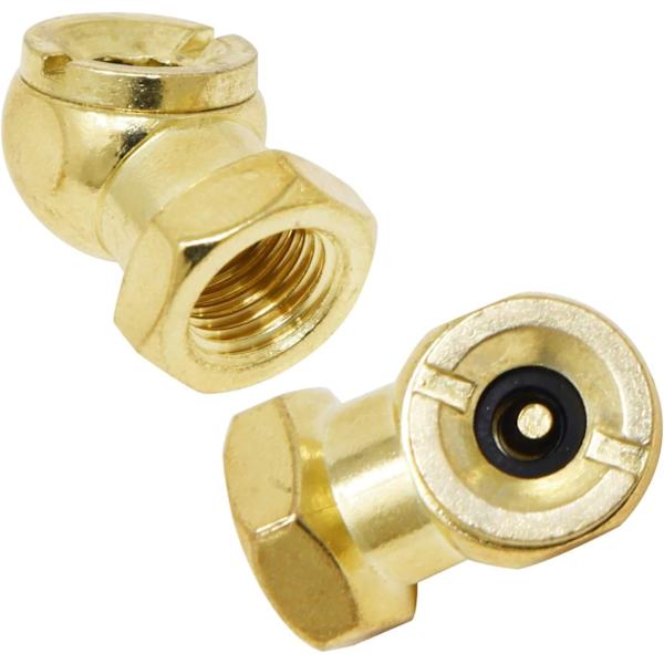 4 st Bärbar set, Aulufft 2-i-1 Heavy Duty 1/4&#39;&#39;FNPT Dual Head däckchuck och 1/4 tums sluten kulluftchuck