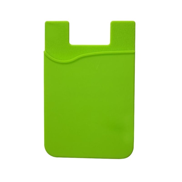 3 st självhäftande telefonplånbok för telefon mobiltelefon smartphone Green 8.7x5.6x0.3cm