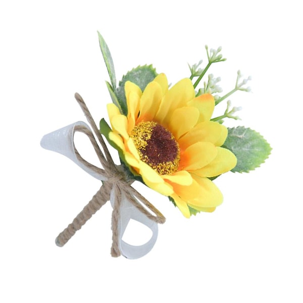 1 st Blomma Brosch Brud Blomma Brosch Bröllopsklänning Brosch