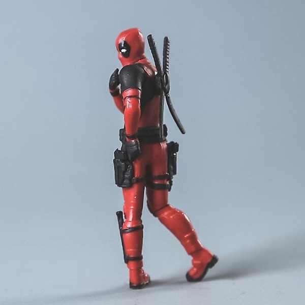Bilprydnad X-men Deadpool Action Figur Modell Anime Mini Doll Pvc Figurine Leksaker Style 4