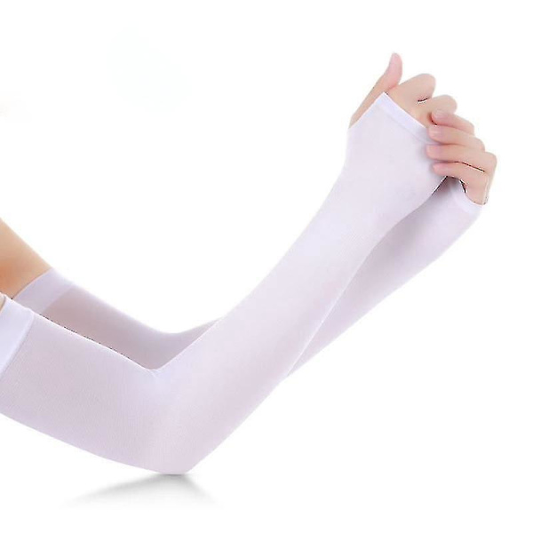 Ny 2023 unisex kylande handstrumpa Seamless Ice Silk Uv-skyddande armärmar