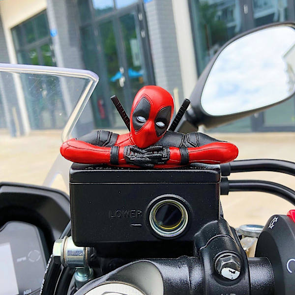 Bilprydnad X-men Deadpool Action Figur Modell Anime Mini Doll Pvc Figurine Leksaker 5pcs