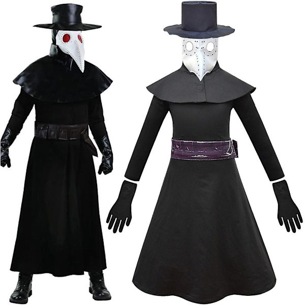 Scp Foundation Cosplay Kostymer Anime Scp 6789 173 096 049 Barn Halloween kostym Roliga skräckkläder för barn Pojkkläder Steampunk Plague Doc 130