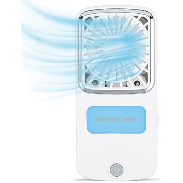 Arctic Air Pocket Chill Personal Air Cooler från Ontel - Kraftfull 3-hastighet, lätt, bärbar, sladdlös, uppladdningsbar personlig kylfläkt Pocket Chill