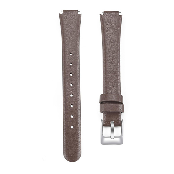 Hopeup 12 mm watch Andas utbytbart mjukt armbandsur i konstläder Watch Grey L