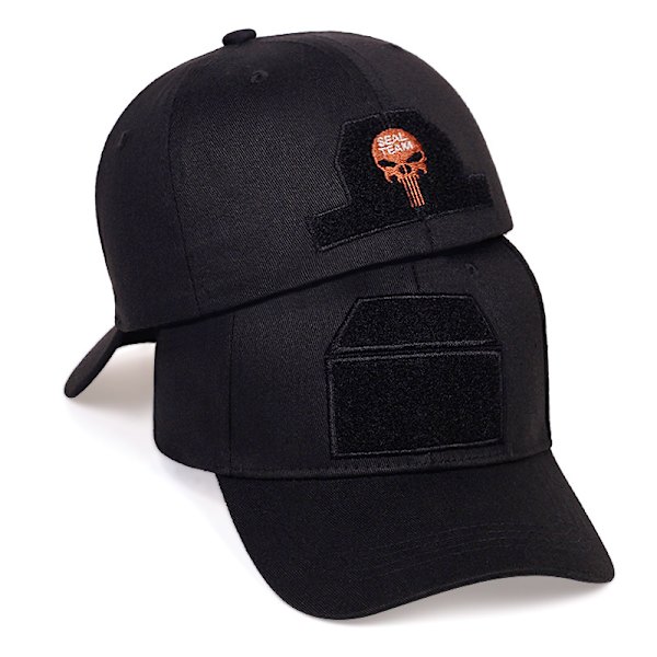 SEAL TEAM baseballkeps hiphophatt sommarsolhatt black