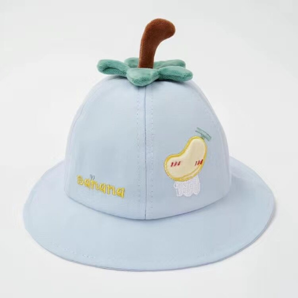 Fiskarhatt - Blå hatt omkrets 45-48cm/1-2 år gammal