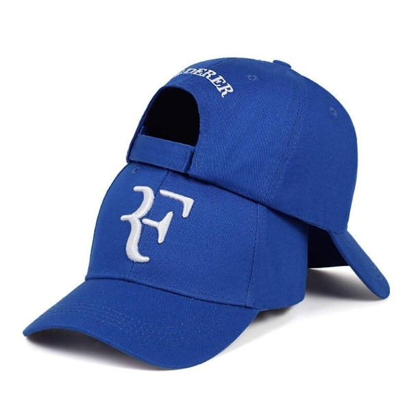 F bokstav boll keps mode keps sommar solhatt utomhus golf keps blue