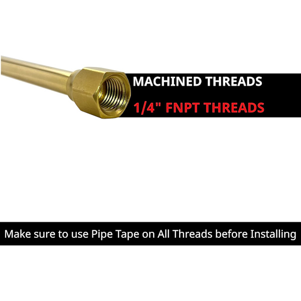 Jon MFB Extended Reach Dual Head Air Chuck 1/4 Inch FNPT. Professional Tire Air Chuck 200 PSI Pressure Semi Truck Accessories, Dually Tire C