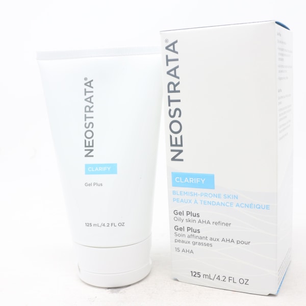 Neostrata Clarify Gel Plus Oily Skin Aha Refiner 4,2oz/125ml Nytt med kartong