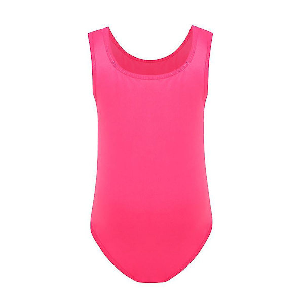 Encanto Mirabel Badkläder i ett stycke Barn Flickor Summer Beach Monokini Bikini Baddräkt Rose Red 5-6 Years