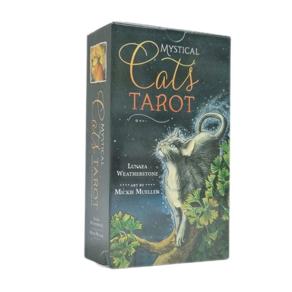 Mystisk katt Oracle Tarot Card Oracle Cards Spådomskort