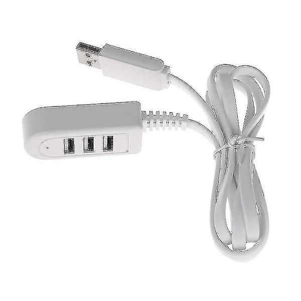 High Speed ​​3 Ports USB 2.0 Hub Extension Splitter för bärbar dator Laddning null none