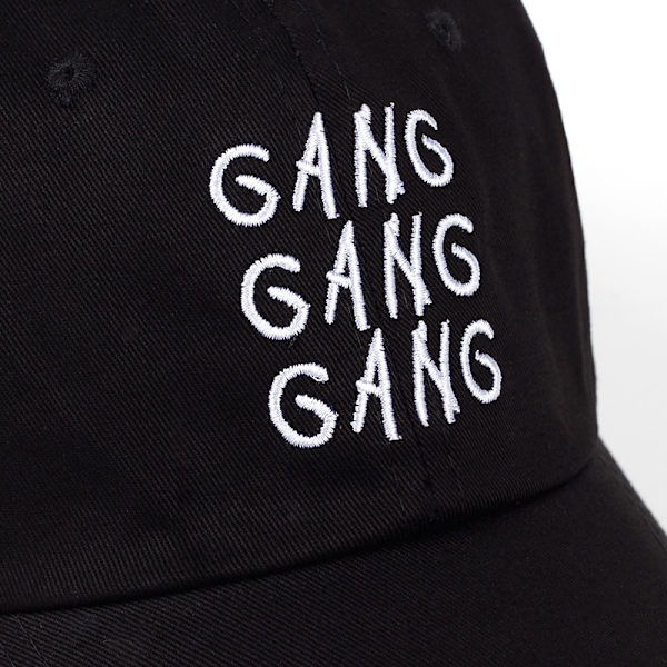 Broderad baseballkeps Böjd hatt för damer Visir Daddy Hat