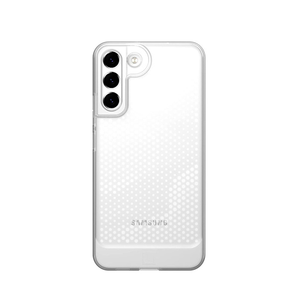 [U] av UAG Designad för Samsung Galaxy S22 Ultra Case Clear Ice Lucent Slim Fit Lätt Snygg Transparent Slagtålig skyddande ice galaxys22plus[6.6-inch]