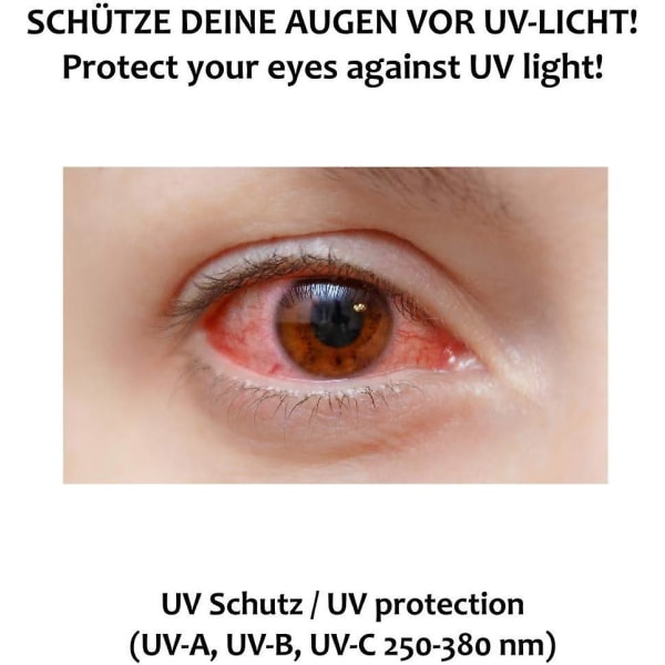 Safelightpro F5 Lichtschutzbrille Fr Die Hpl/ipl Haarentfernung, Mit Uv-c-schutz null none