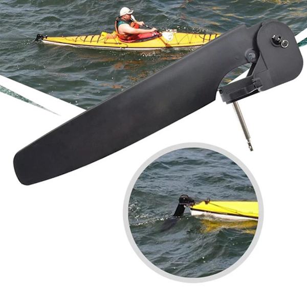 Nylon Kajak Roder Foot Control Styrsystem För Kanot Båtbyte 45mm null none