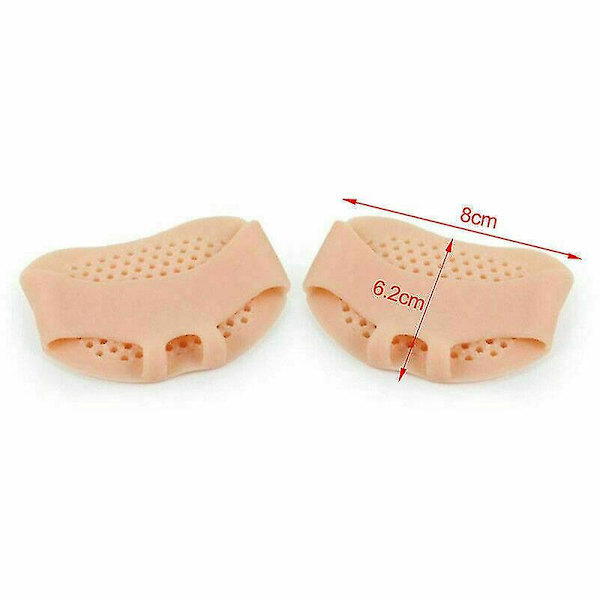 Dm 2 X Gel Metatarsal Sore Ball Of Foot Pain Cushions Pads Insoles null none