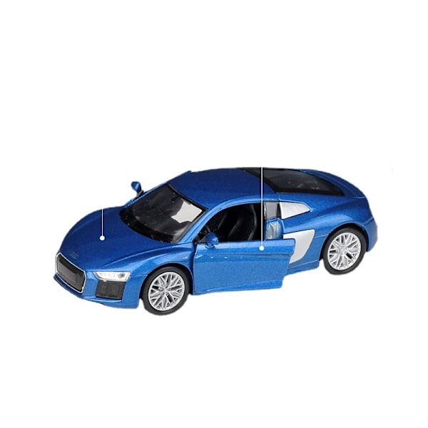 1:36 Audi R8 bil modell