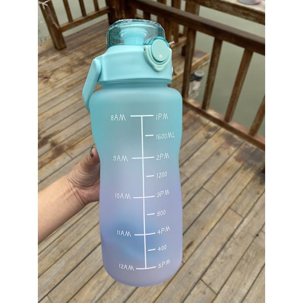 kopp kapacitet plast kopp halm kopp gradient green 2000ml