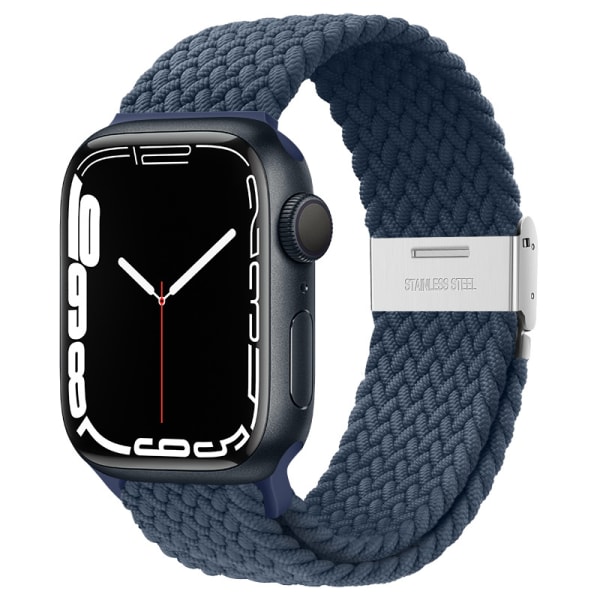 Lämplig för Apple Watch Band 7-6se  38/40/41mm-36# Deep Blue