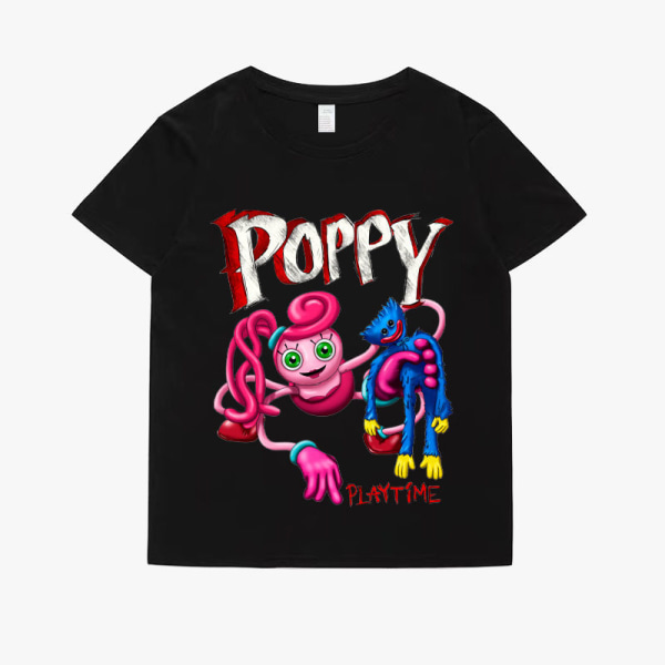 poppy playtime Kids Adult Short Sleeve T-Shirt C Black S