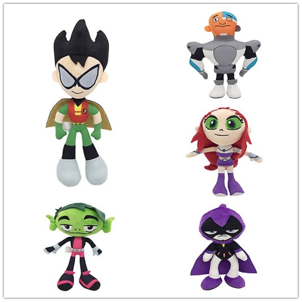 Teen Titans Go Plush Toy Anime Doll Birthday Gift Sparkle