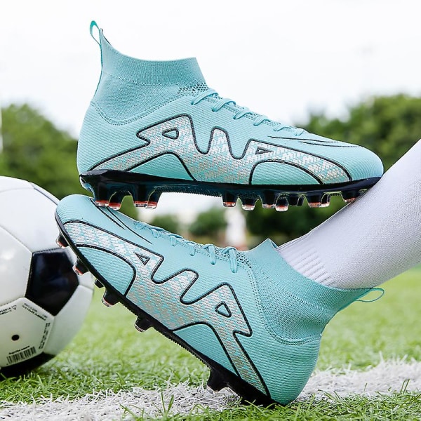 Mens fotbollsskor halkfria fotbollsstövlar Cleats Grass Soccer Sneakers 2 33