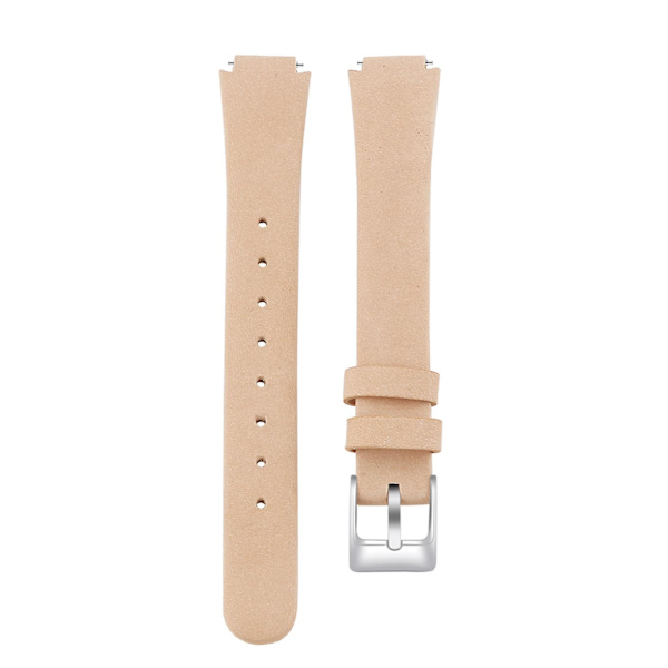 Hopeup 12 mm watch Andas utbytbart mjukt armbandsur i konstläder Watch Brown S