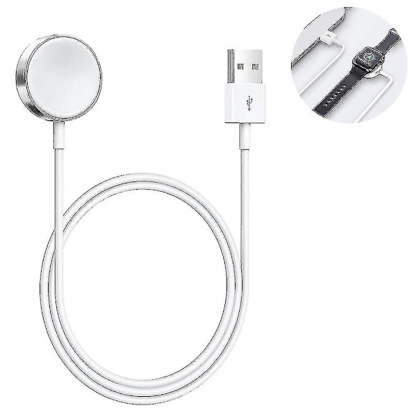 Trådlös laddningskabel för kompatibel med laddare Magnetisk laddningskabel till USB kabel, snabb och säker laddning Temperaturskyddsladdning null none