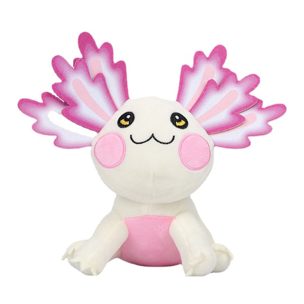 Axolotl Plus Toys 20cm Ljusgul salamander