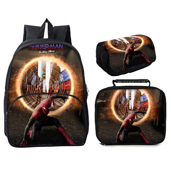 Spider-Man Hero tredelad 3D-utskrift 16 tums rund mun 17