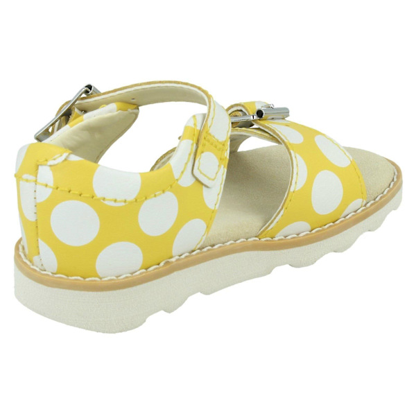 Flickor Clarks Casual Sommarsandaler Crown Bloom T G UK 5 Infant