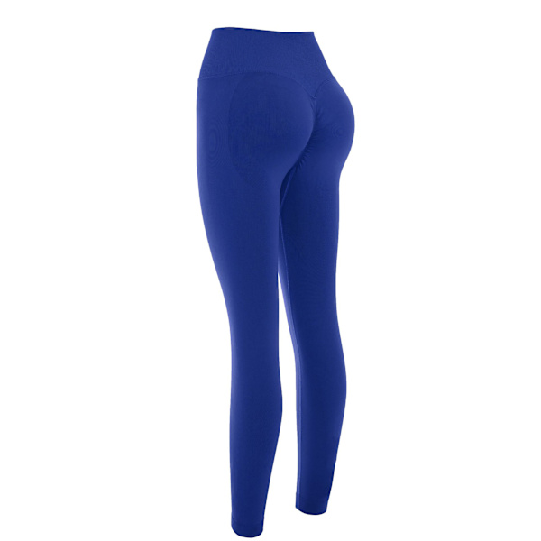 Yoga Tights Hip Lift Hög midja Yoga F8 Colorful Blue L