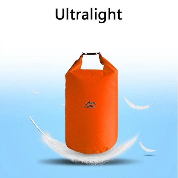 Utomhus torr vattentät väska torr väska säck Vattentät flytande torr väskor för båtliv Fiske Forsränning Simning 5l/10l/20l/40l/70 C Purple-10L