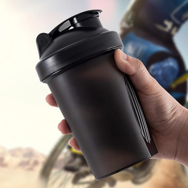300 ml vattenflaska för dryck Plast läckagesäkra sportflaskor Proteinshaker Vattenflaska Mixerkopp Kök Dryckesartiklar Bpa gratis Pink 300ML